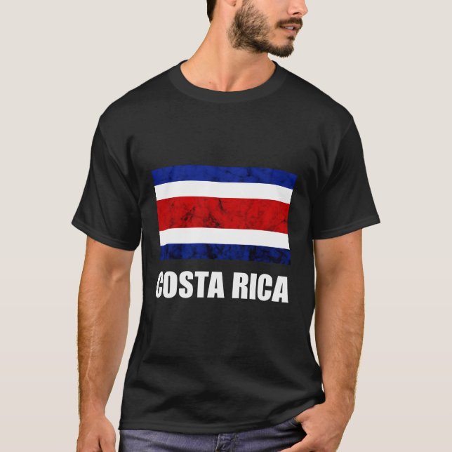 T-shirt Costa Rica Drapeau Costa Rica Racines Costa Rica (Devant)