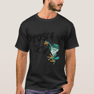 T-shirt Costa Rica Grenouille Et Vacances Costa Rica Pure 