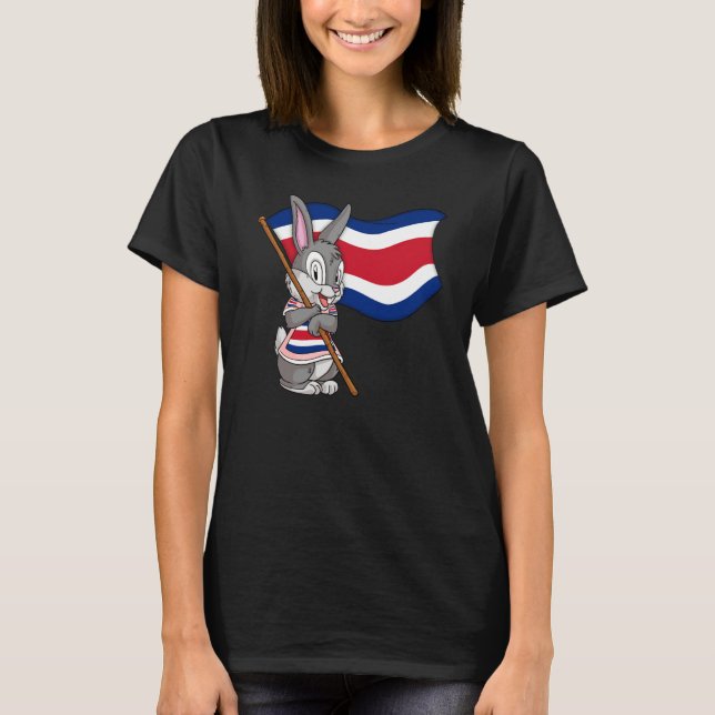 T-shirt Costa Rica Rabbit (Devant)