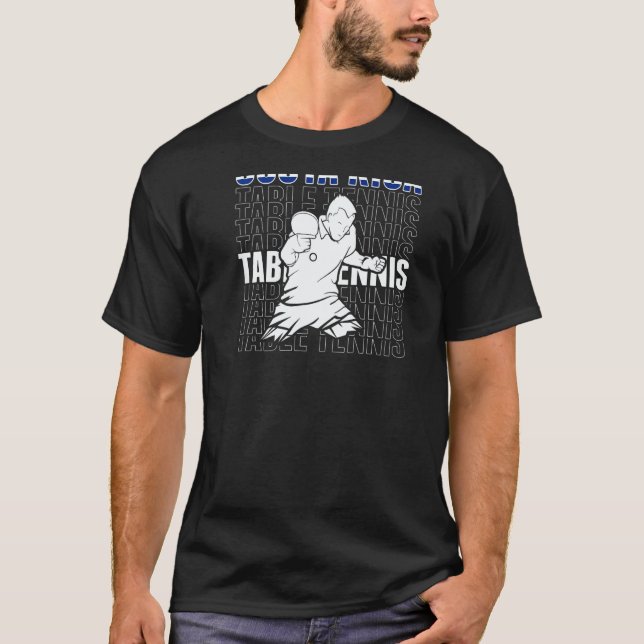 T-shirt Costa Rica Table Tennis  Support Costa Rican Ping  (Devant)