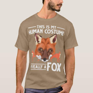 T-shirt Costume Amoureux des animaux Fête Forêt Animal Drô