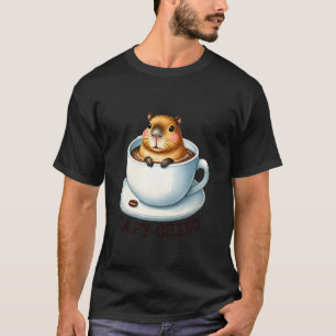 T-shirt Costume Capychino Capybara Capybara et amoureux du