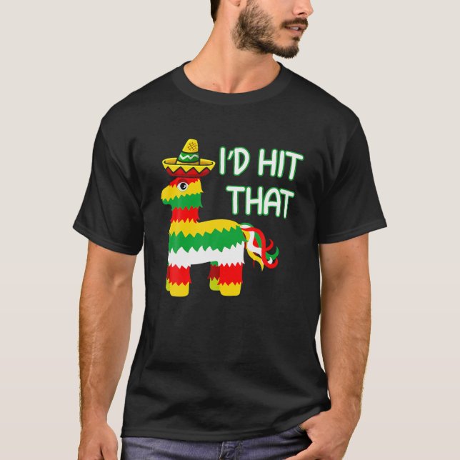 T-shirt Costume Cinco De Mayo Idées amusantes Je frappais  (Devant)