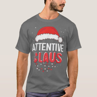 T-shirt Costume correspondant Noël du Père Noël attentif