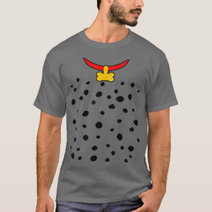 T-shirt Costume dalmate mignon Halloween Chien Chien Chien
