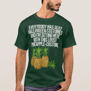 T-shirt Costume d'ananas Lousy Funny Fruits faciles Hallow