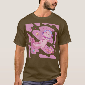 T-shirt Costume d'Aolotl Amusant Astronaut spatial Aolotl 