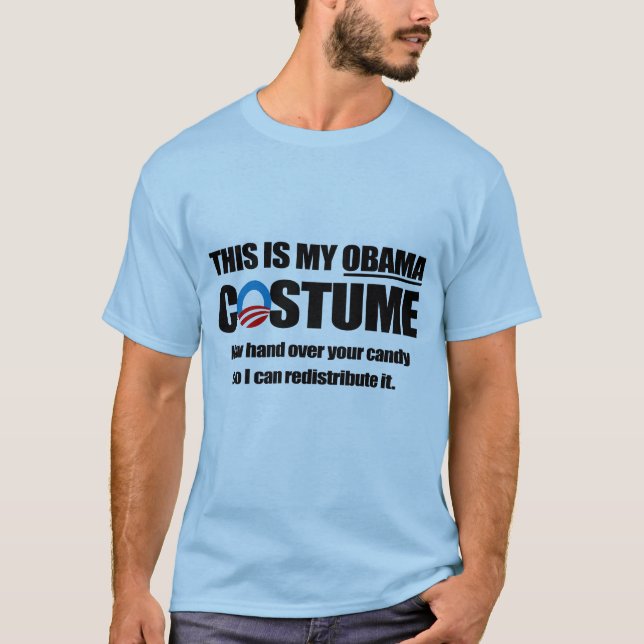 T-shirt Costume de Barack Obama (Devant)