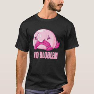 T-shirt Costume de blobfish - visage de poisson blob laid