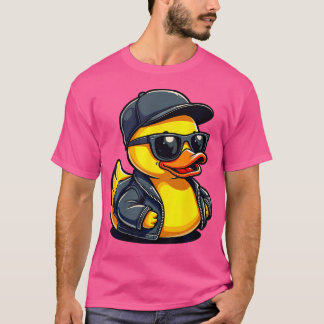 T-shirt Costume de canard en caoutchouc cool Gangster Styl