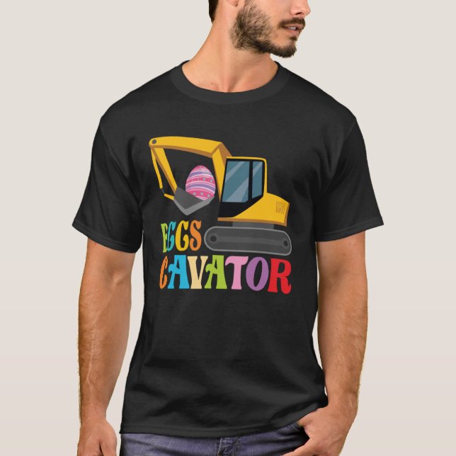 T-shirt Costume De Chasse Aux Oeufs De Pâques Pour Les Enf (Devant)