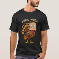 Costume de chat de Thanksgiving heureux Dinde Drôl