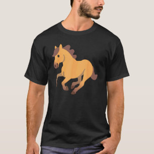 T-shirt Costume de cheval de course au galop