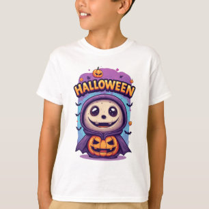 T-shirt Costume de citrouille mignon personnage Halloween