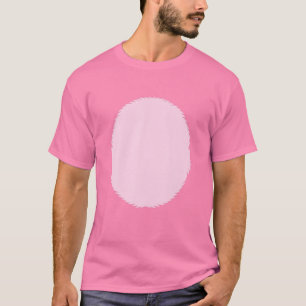 T-shirt Costume de cochon Ventre de porc Fourrure rose Fou