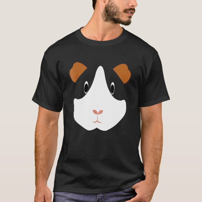 T-shirt Costume de cochons d'Inde Halloween Costume de coc (Devant)
