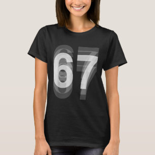 T-shirt Costume de Couple 67 Six Sept Mème Drôle _1