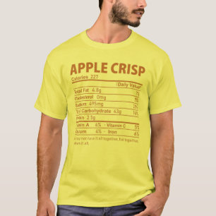 T-shirt Costume de crêpe à la pomme drôle Thanksgiving Nou
