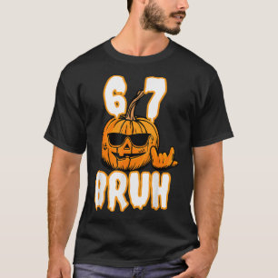T-shirt Costume de décomposition cérébrale de mème d'Hallo