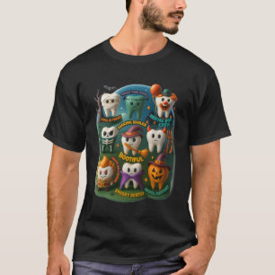 T-shirt Costume de dents dentaires Halloween Dentiste Hygi