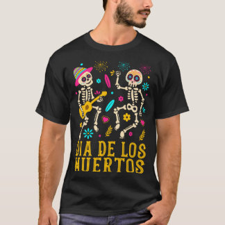 T-shirt Costume de Dia De Los Muertos Jour du Gouvernement