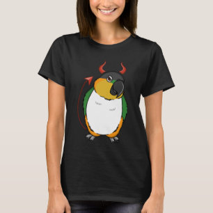 T-shirt Costume de diable effrayant Parrot I Caique à tête