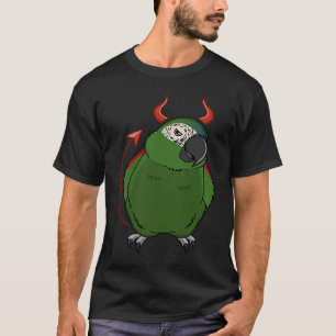 T-shirt Costume de diable effrayant Parrot I Hahns Macaw