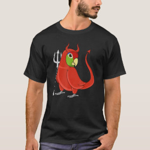 T-shirt Costume de diable effrayant Perroquet I Amazone à