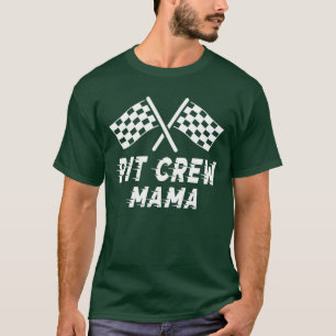 T-shirt Costume de fête d'anniversaire de l'équipe de pit