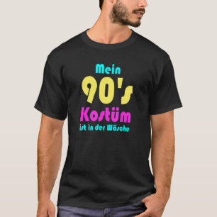 T-shirt Costume de fête des années 90 Mon costume des anné