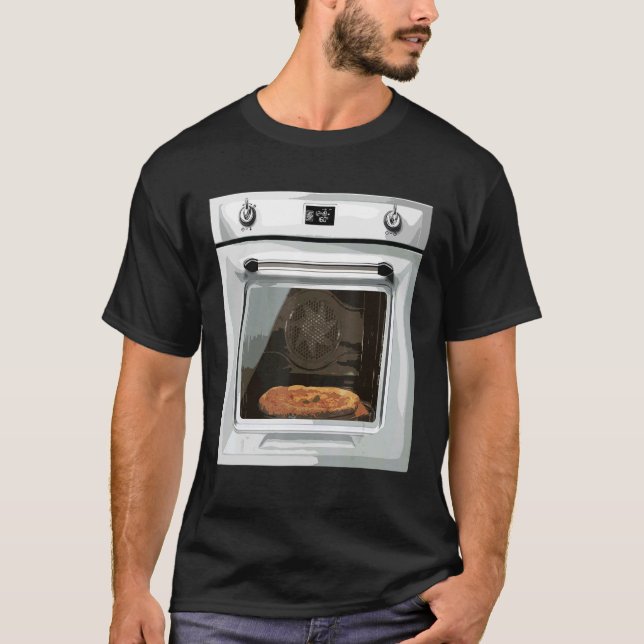 T-shirt Costume de four Halloween Silvester Hot Furnac (Devant)