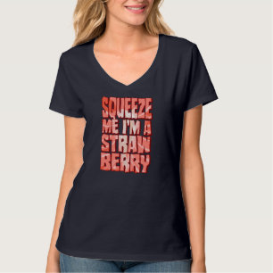T-shirt Costume de fraise drôle Halloween tranche de fruit