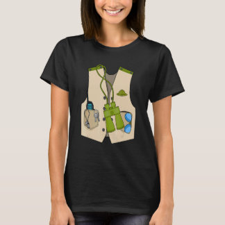 T-shirt Costume de gardien de zoo pour Halloween hommes fe