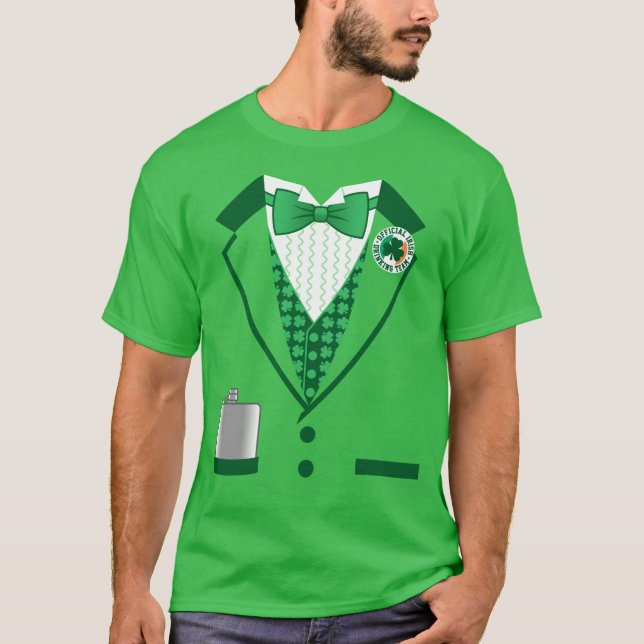 T-shirt Costume de gentillesse irlandais (Devant)