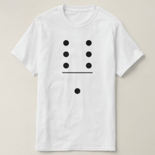 T-shirt Costume de groupe des dominos 6-1