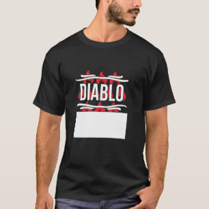T-shirt Costume de groupe Sauce Piquante Diablo Vierge
