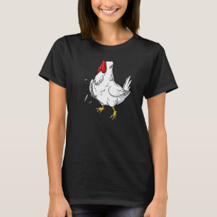 T-shirt Costume de Halloween de poulet décapité cool drôle