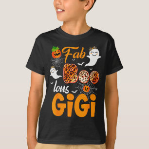 T-shirt Costume de Halloween Gigi Soky Fab Boo Lous Léopar