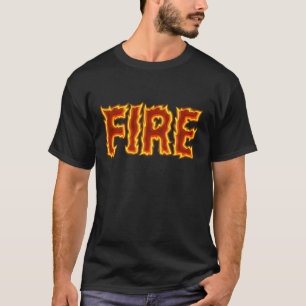 T-shirt Costume de jumelage coupe feu et glace Halloween T