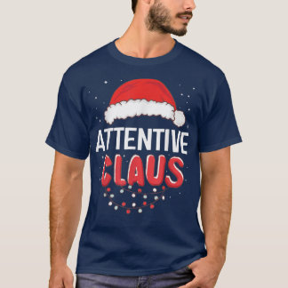 T-shirt Costume de jumelage de Noël du Père Noël T