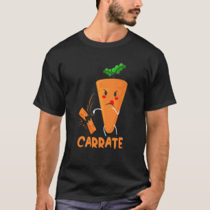 T-shirt Costume de karaté aux carottes Carrate pour vegans