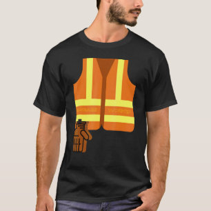 T-shirt Costume de l'homme de déchets d'Halloween pour enf
