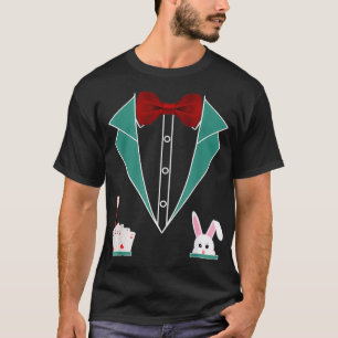 T-shirt Costume de magicien Funny Tuedo 