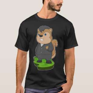 T-shirt Costume de Mariage de Luxe Écureuil