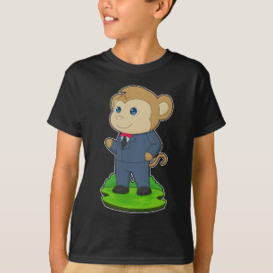 T-shirt Costume de mariage de singe toiletté