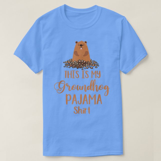 T-shirt Costume de marmotte Mon Favori Garçons de vacances (Design devant)