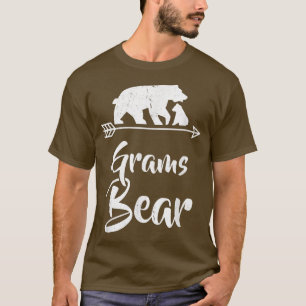 T-shirt Costume de Noël de la famille de l'ours jumelé Gra
