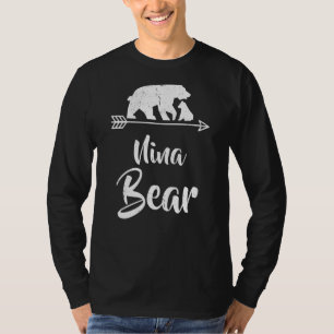 T-shirt Costume de Noël de la famille Nina Bear Matching