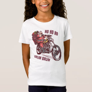 T-Shirt Costume de Noël père Noël Biker pour Invitatiatiat