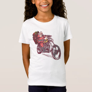 T-Shirt Costume de Noël père Noël Biker pour Invitatiatiat